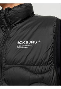Jack & Jones - Jack&Jones Kamizelka Noah 12249441 Czarny Regular Fit. Kolor: czarny. Materiał: syntetyk #3