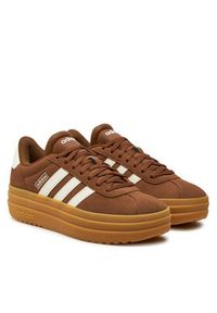 Adidas - adidas Sneakersy Vl Court Bold JH5340 Brązowy. Kolor: brązowy. Materiał: skóra, zamsz #3