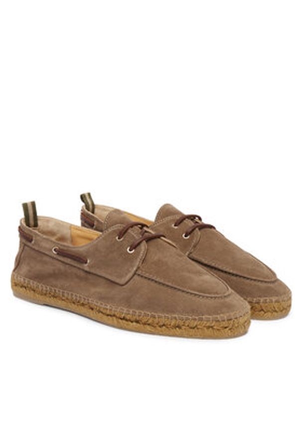 Castañer Espadryle Ned/186 25906 Brązowy. Kolor: brązowy. Materiał: skóra, zamsz