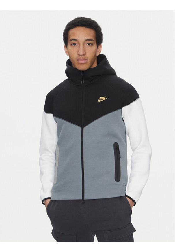 Nike Bluza FZ4709 Kolorowy Regular Fit. Materiał: syntetyk, bawełna. Wzór: kolorowy