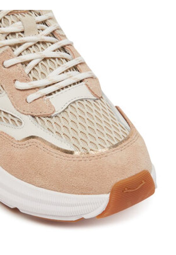 Voile Blanche Sneakersy Club122 0012019266.01.1E05 Beżowy. Kolor: beżowy. Materiał: materiał, mesh