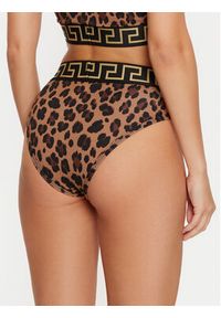 VERSACE - Versace Figi klasyczne z wysokim stanem AUD01050 1A12311 Brązowy. Stan: podwyższony. Kolor: brązowy. Materiał: bawełna #3