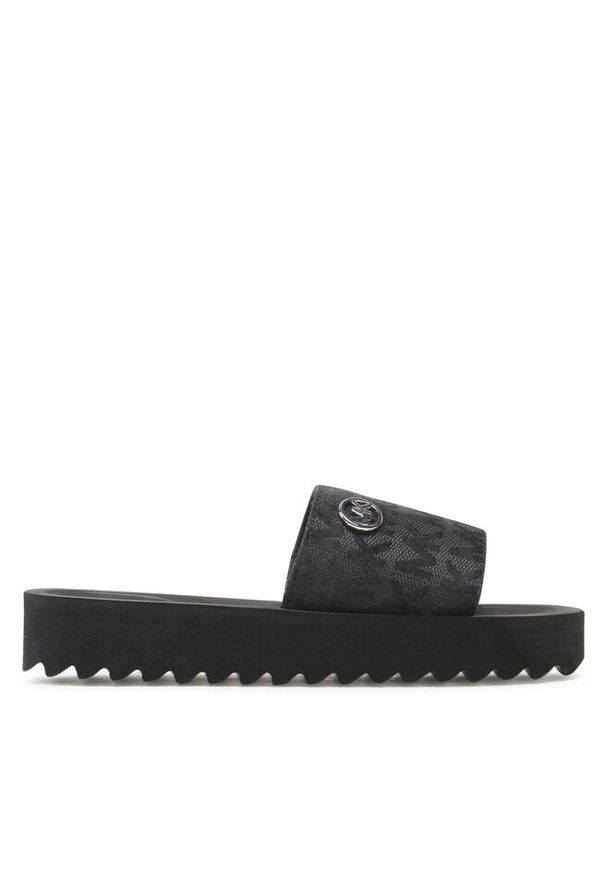 Klapki MICHAEL KORS KIDS. Kolor: czarny
