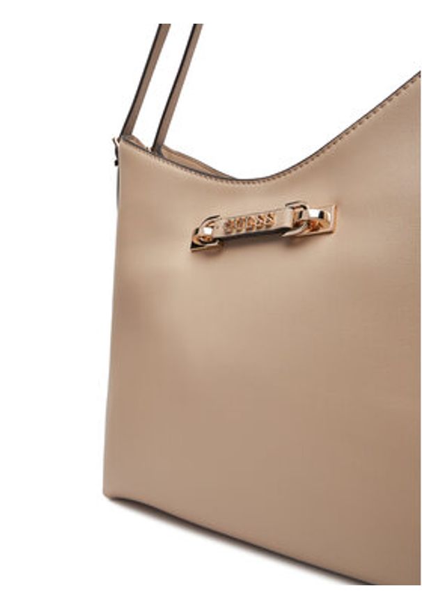 Guess Torebka Lefia HWBG96 44020 Beżowy. Kolor: beżowy. Materiał: skórzane