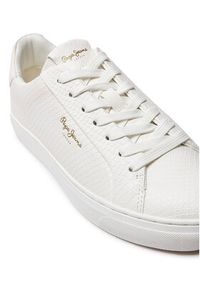 Pepe Jeans Sneakersy PLS00031 Biały. Kolor: biały. Materiał: skóra #4