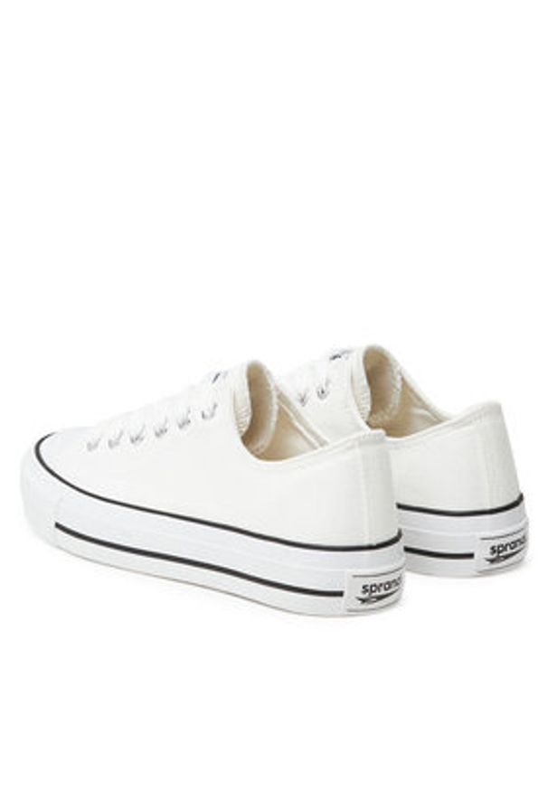 Sprandi Trampki CEO-YL201402 Biały. Kolor: biały. Materiał: materiał