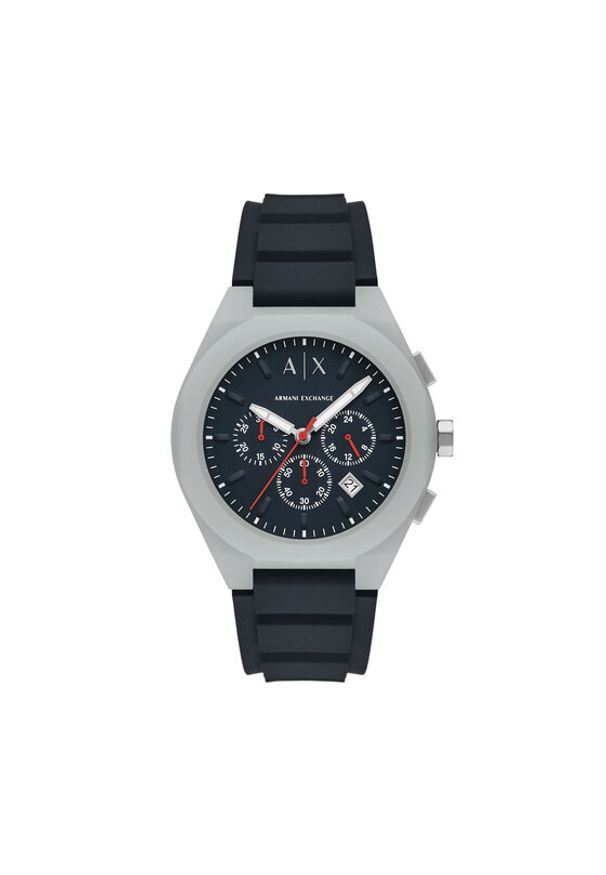 Armani Exchange Zegarek Sync AX4172 Granatowy. Kolor: niebieski. Materiał: syntetyk