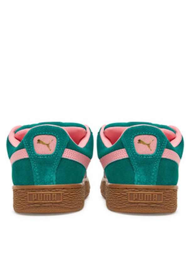 Puma Sneakersy Suede Xl Jr 396577 36 Zielony. Kolor: zielony. Materiał: zamsz, skóra. Model: Puma Suede