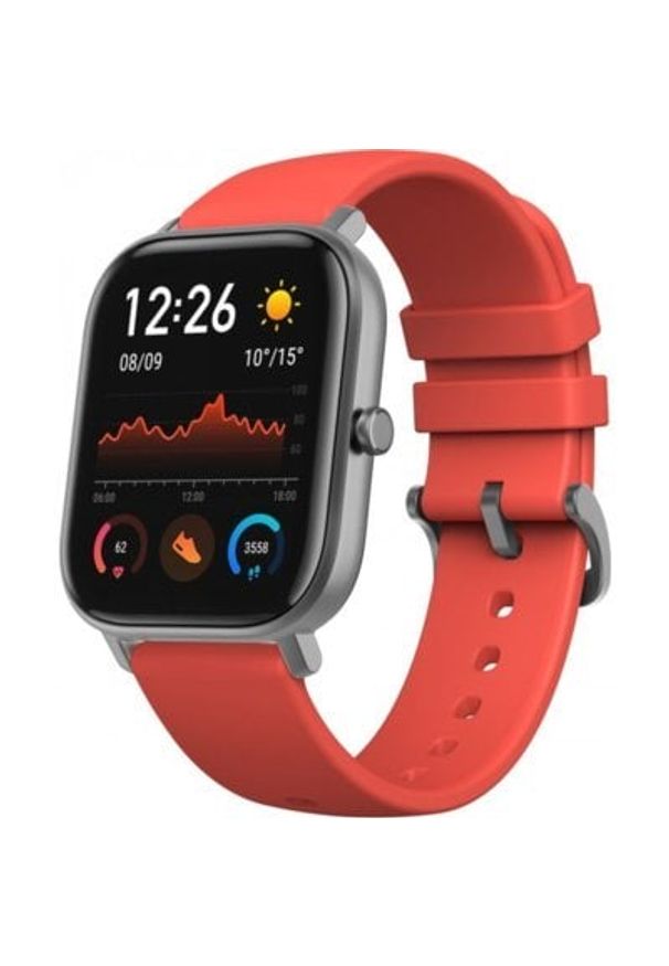 Smartwatch AMAZFIT GTS Pomarańczowy. Rodzaj zegarka: smartwatch. Kolor: pomarańczowy