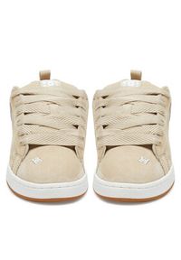 DC Shoes Sneakersy V5-10116 Beżowy. Kolor: beżowy. Materiał: zamsz, skóra