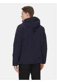 Napapijri Kurtka anorak Rainforest Pocket 2 NP0A4GMD Granatowy Regular Fit. Kolor: niebieski. Materiał: syntetyk #2