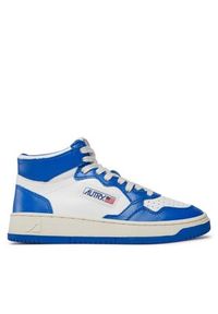 AUTRY Sneakersy AUMWWB15 Niebieski. Kolor: niebieski. Materiał: skóra #4
