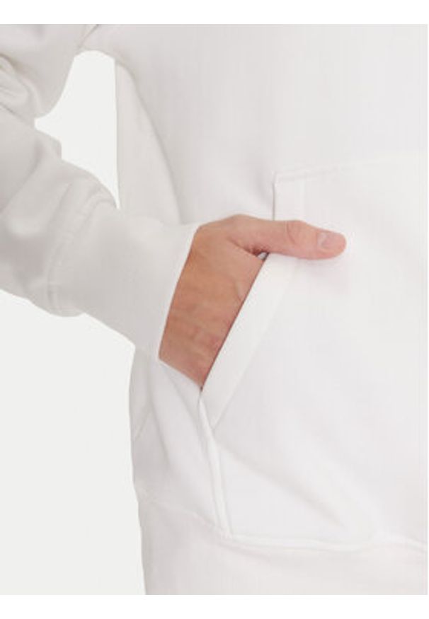 The North Face Bluza Drew Peak NF0A89EM Biały Regular Fit. Kolor: biały. Materiał: bawełna