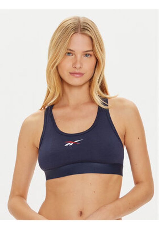 Reebok Biustonosz sportowy LOLA - AW24 (2-pack) Kolorowy. Materiał: bawełna. Wzór: kolorowy