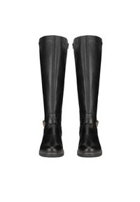 Remonte Kozaki D1A73-01 Czarny. Kolor: czarny. Materiał: skóra #6