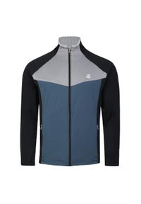 DARE 2B - Bluza Męska Substratum Core Stretch Pełny Suwak. Kolor: czarny, szary, wielokolorowy. Styl: sportowy. Sport: turystyka piesza