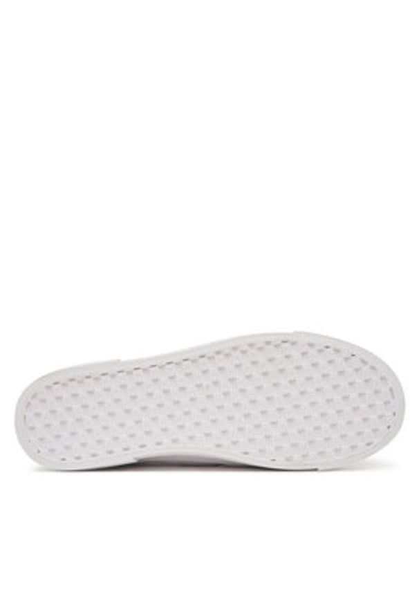 TOMMY HILFIGER - Tommy Hilfiger Sneakersy Platform Vulc Piping Ltr FW0FW09393 Biały. Kolor: biały. Materiał: skóra. Obcas: na platformie