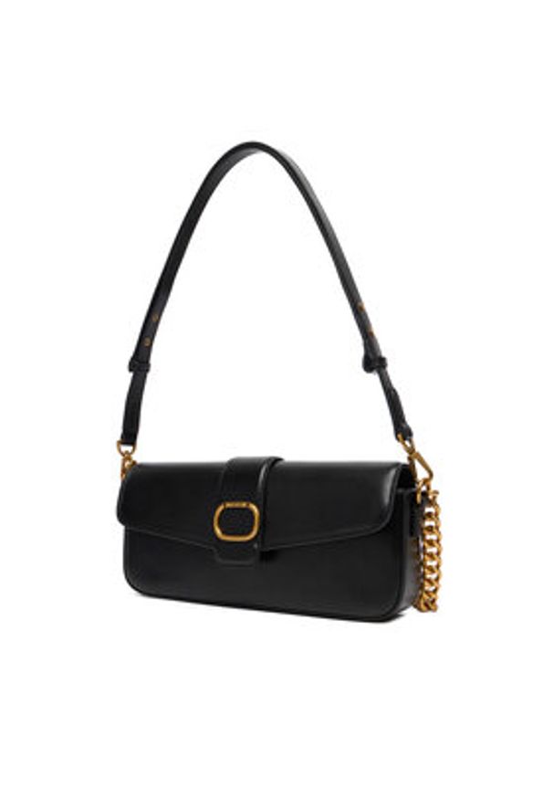 TwinSet - TWINSET Torebka 252TD836A Czarny. Kolor: czarny. Materiał: skórzane