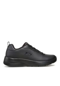 skechers - Skechers Sneakersy Eazy Feelz 88888368/BBK Czarny. Kolor: czarny. Materiał: skóra