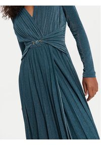 Fracomina Sukienka wieczorowa FQ24WD3011W576Q7 Zielony Regular Fit. Kolor: zielony. Materiał: syntetyk. Styl: wizytowy #2