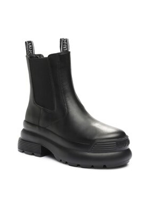 Liu Jo Sztyblety Amy 20 SF3177 PX241 Czarny. Kolor: czarny. Materiał: skóra