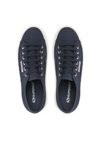 Superga Tenisówki 2740 Platform S21384W Granatowy. Kolor: niebieski. Materiał: materiał. Obcas: na platformie #3