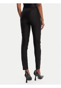 Versace Jeans Couture Legginsy 79HAC114 N0008 Czarny Slim Fit. Kolor: czarny. Materiał: syntetyk #3