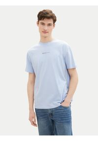 Tom Tailor Denim T-Shirt 1040880 Błękitny Relaxed Fit. Kolor: niebieski. Materiał: bawełna