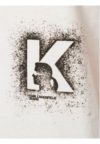 Karl Lagerfeld Jeans T-Shirt B3M17029 Biały Regular Fit. Kolor: biały. Materiał: bawełna #2