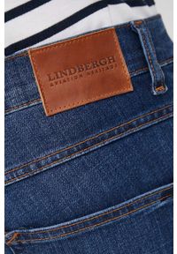 Lindbergh jeansy męskie. Kolor: niebieski #3