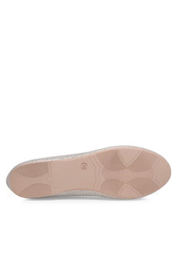 Jenny - JENNY Baleriny ELENI TS5682-01 Srebrny. Kolor: srebrny. Materiał: syntetyk