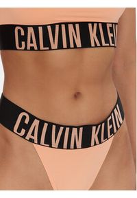 Calvin Klein Underwear Stringi 000QF7638E Różowy. Kolor: różowy. Materiał: syntetyk #4