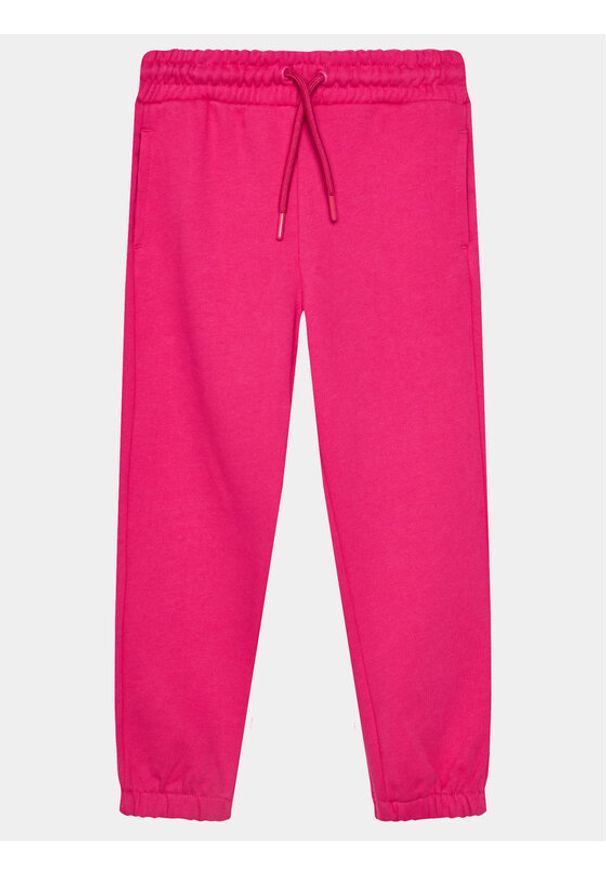OVS Spodnie dresowe 1965737 Różowy Regular Fit. Kolor: różowy. Materiał: bawełna