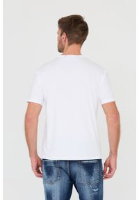 Just Cavalli - JUST CAVALLI Biały t-shirt Fiche. Kolor: biały #2