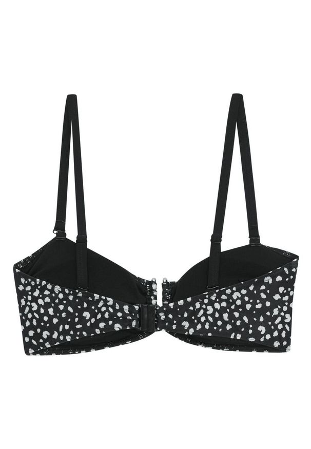 Regatta - Top Bikini W Kropki Dla Kobiet Aceana III. Kolor: biały, czarny, wielokolorowy. Wzór: kropki