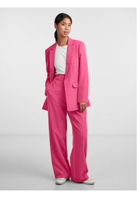 Pieces Spodnie materiałowe Bossy 17140744 Różowy Loose Fit. Kolor: różowy. Materiał: syntetyk #1