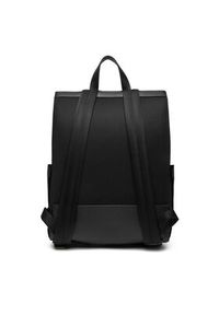 Calvin Klein Plecak Contrast Flap Backpack LV04D3030G Czarny. Kolor: czarny. Materiał: skóra #3