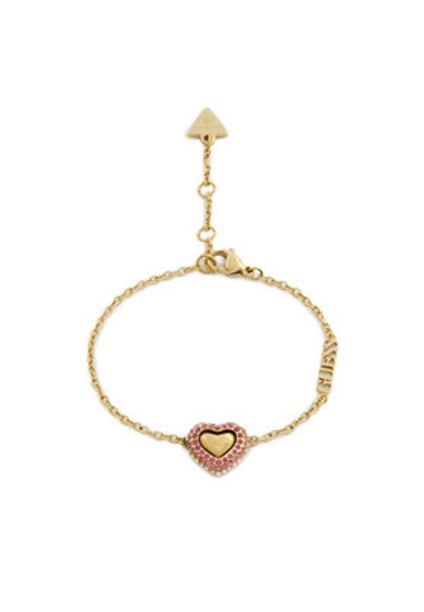 Guess Bransoletka JUBB05 011JW Złoty. Materiał: metalowe. Kolor: złoty