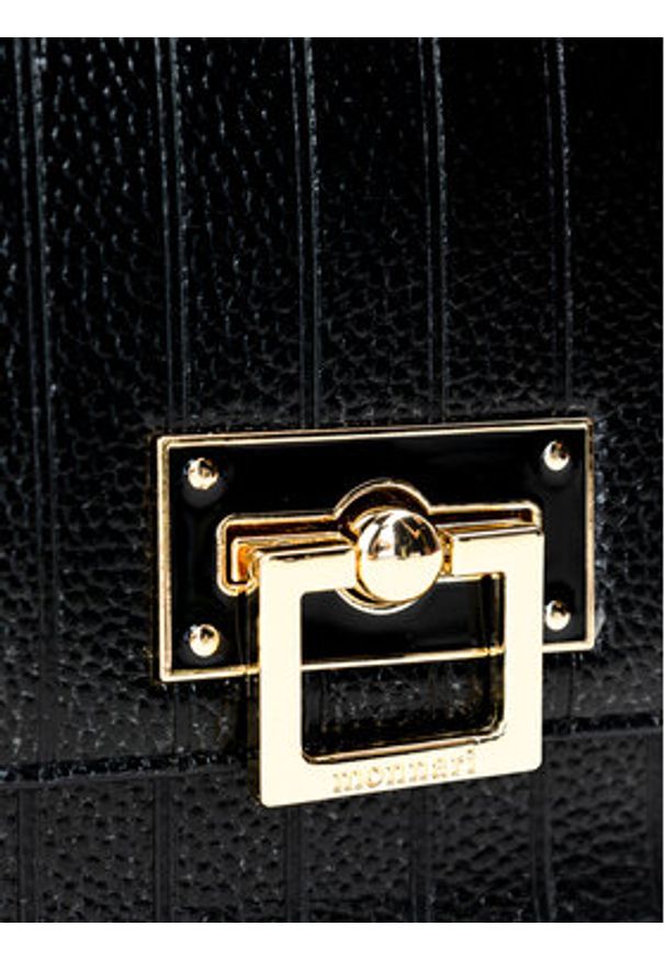 Monnari Torebka TORIMP0-24Z-BAG4270-KM20D000 Czarny. Kolor: czarny. Materiał: skórzane