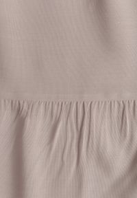 Born2be - Beżowa Rozkloszowana Sukienka z Bawełny na Ramiączkach Zasea. Okazja: na co dzień, na randkę. Typ kołnierza: dekolt w kształcie V. Kolor: beżowy. Materiał: bawełna. Długość rękawa: na ramiączkach. Styl: casual, elegancki #4