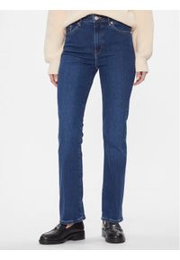 TOMMY HILFIGER - Tommy Hilfiger Jeansy WW0WW40649 Granatowy Bootcut Fit. Kolor: niebieski