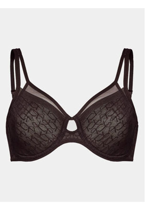 Triumph Biustonosz z fiszbiną Triumph Signature Sheer W01 EX 10215906 Czarny. Kolor: czarny. Materiał: syntetyk