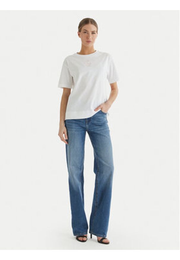 JOOP! T-Shirt Tino 30102419 Biały Regular Fit. Kolor: biały. Materiał: bawełna