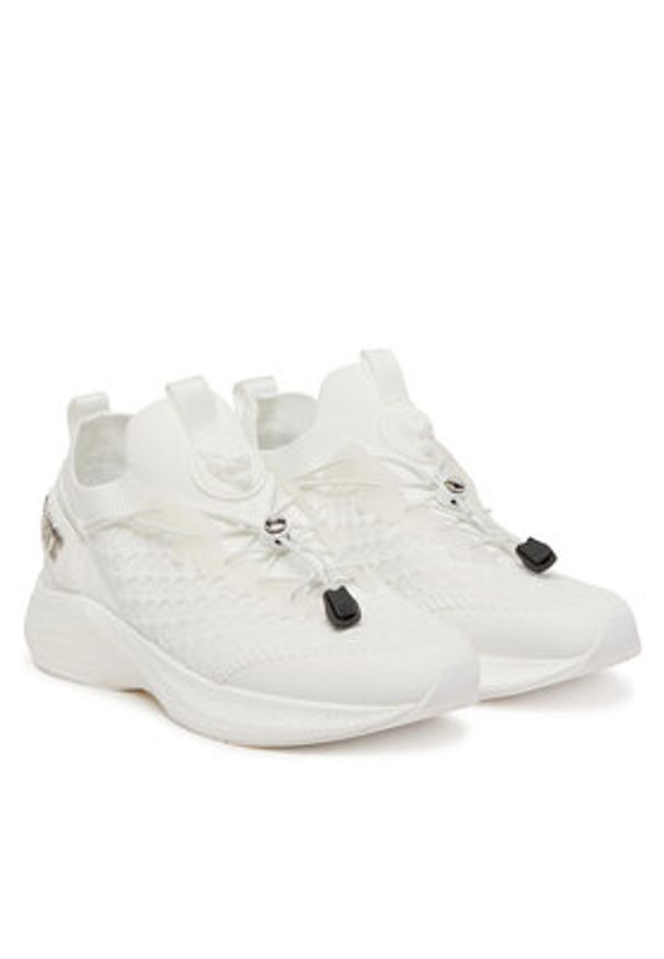 Plein Sport Sneakersy Ninja Shadow // GEN.X.05 SAES USC0751 STE003N Biały. Kolor: biały. Materiał: materiał