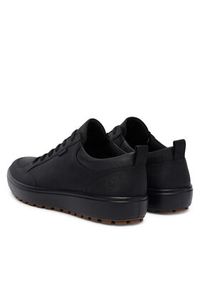 ecco - ECCO Sneakersy Soft 7 Tred 45077402001 Czarny. Kolor: czarny. Materiał: nubuk, skóra #6