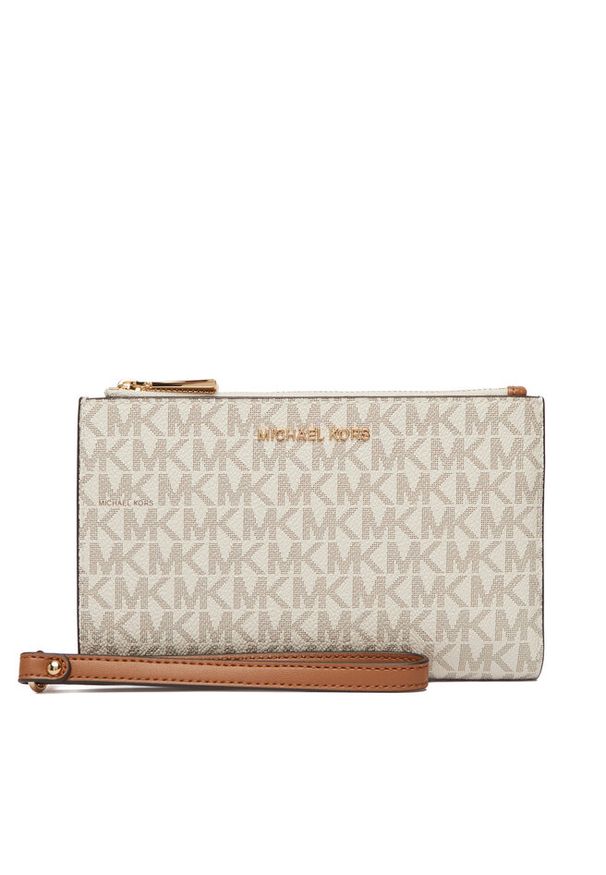 Portfel MICHAEL Michael Kors. Kolor: kremowy