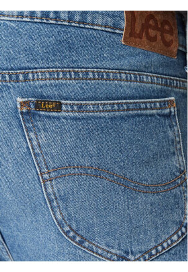 Lee Jeansy 112342298 Niebieski Slim Fit. Kolor: niebieski