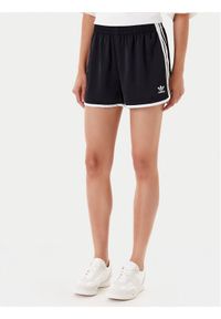 Adidas - adidas Szorty sportowe adicolor 3-Stripes Sprinter JD3119 Czarny Loose Fit. Kolor: czarny. Materiał: syntetyk