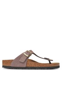 Birkenstock Japonki Gizeh 1029495 Beżowy. Kolor: beżowy. Materiał: skóra, nubuk