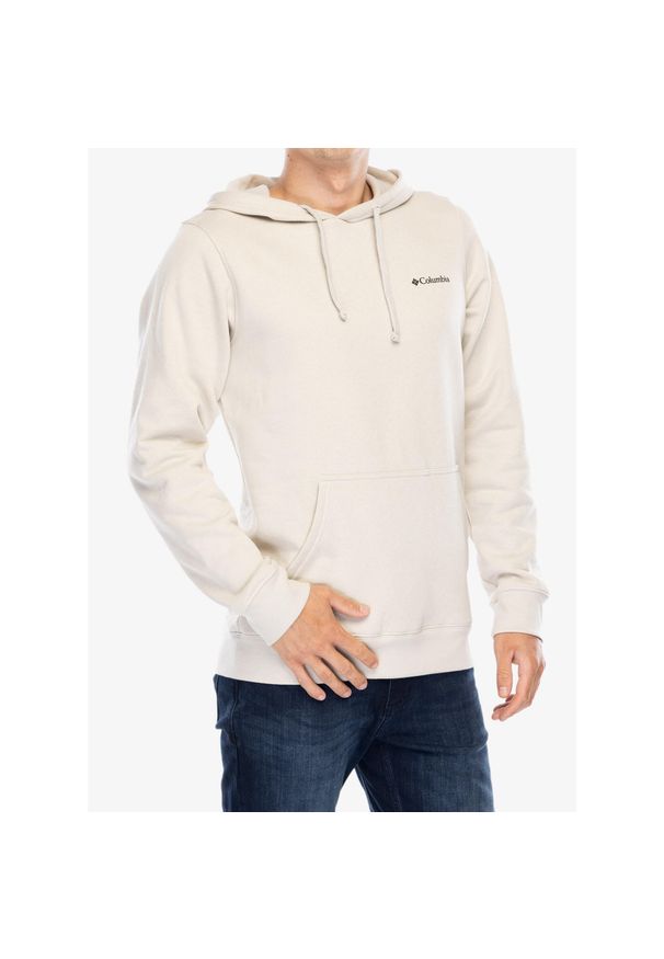 columbia - Bluza z kapturem męska Columbia Trek Graphic Hoodie. Typ kołnierza: kaptur. Kolor: beżowy